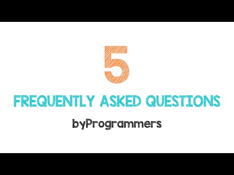 5 most frequently asked questions by beginners
