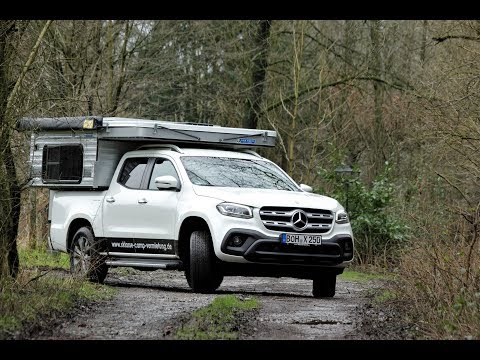 Wohnkabine Four Wheel Campers Wildcat SD Silverspur - passt auf X-Klasse Mercedes