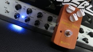 Video thumbnail for Joyo SWEET BABY Overdrive - Pedal Demo by EytschPi42