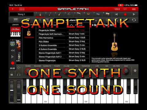One Synth One Sound - #4 - SampleTank - American Acoustic - Beautiful Guitar