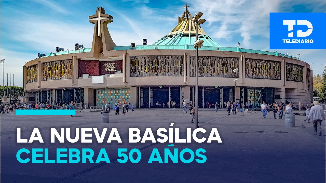 Nueva Basílica de Guadalupe celebra 50 años con misa y un jubileo de un año