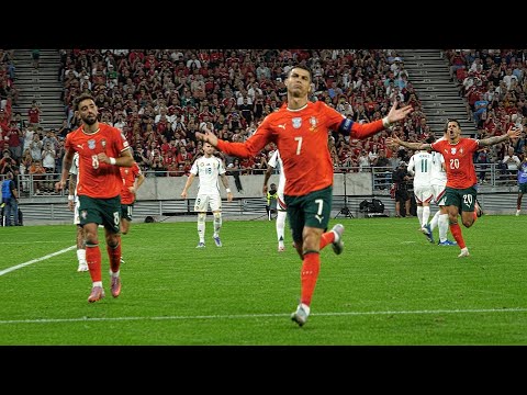 Hungary vs Portugal Highlights 2-3 | Ronaldo Breaks Goal Record