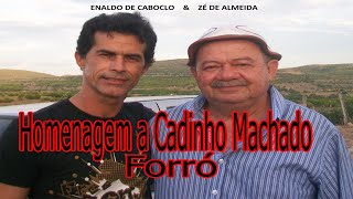 Homenagem a Cadinho Machado ( Letra de Enaldo de Caboclo e Cantada por Z de Almeida )