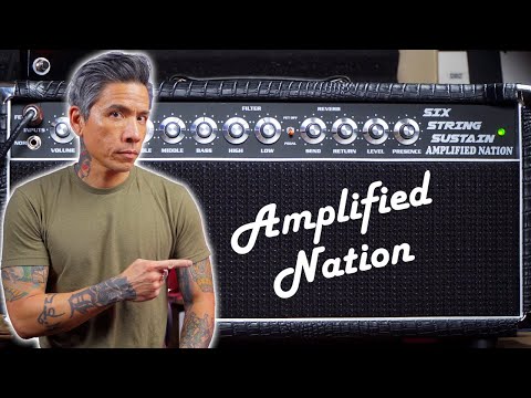 Amplified Nation Six String Sustain 100W Head 2025 - Black Bronco imagen 7
