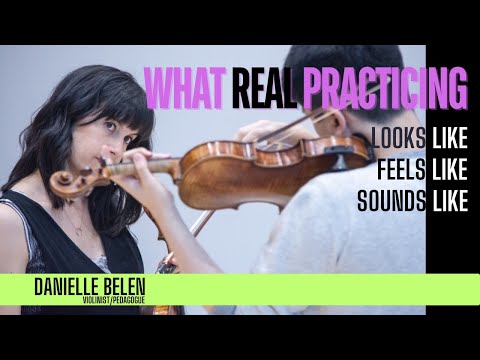 Violin Spa Treatments-Danielle Belen exposes problems with your practicing & how to be smarter NOW.