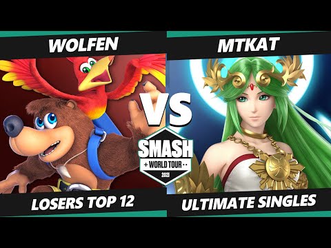 SWT CASO Online Top 12 - Wolfen (Banjo Kazooie, Sephiroth) Vs. Mtkat (Palutena) SSBU Ultimate