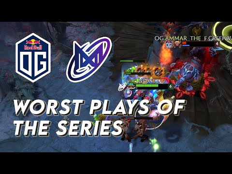 The Worst Plays of the Series -  OG vs Nigma (DPC T2 2022)