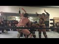 Bar Wrestling:  Kris Wolf tail flips Joey Ryan