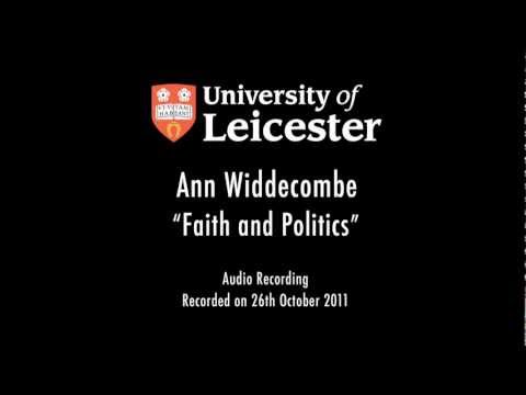 Faith and Politics - Ann Widdecombe