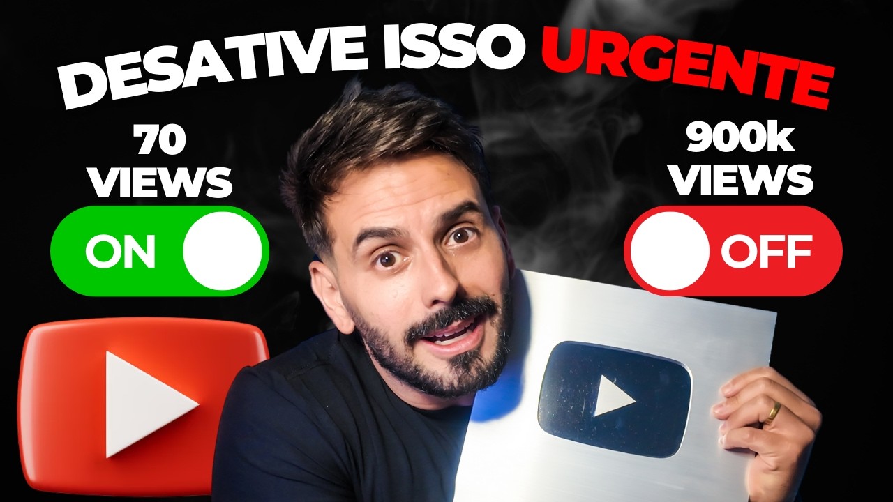 O Youtube Derrubou 70% do Alcance do SEU CANAL Por Causa DESSA FUNÇÃO "Sem Vergonha" (DESATIVE)