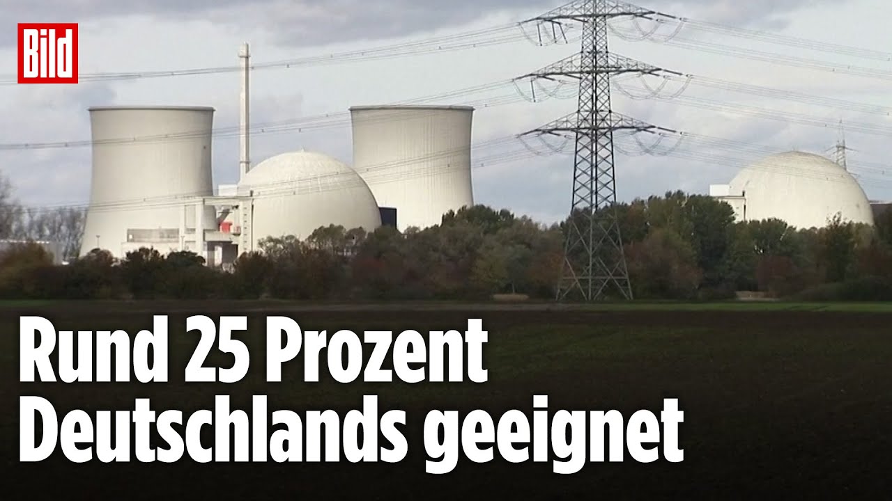 Suche nach Endlager: HIER könnte bald Deutschlands Atommüll landen