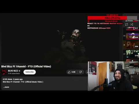 Blvd Bizz Ft 1Hunnid - FTO (Reaction)