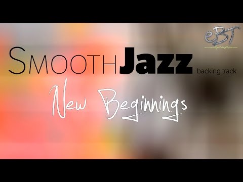 Smooth Jazz Backing Track in A Major | 60 bpm