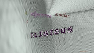 religious - 5 adjectives which are synonym of religious (sentence examples)