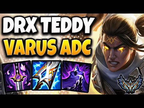 Varus vs Ashe ADC [ DRX Teddy ] Korea Challenger Patch 25.5 ✅