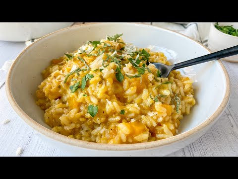 Instant Pot Butternut Squash Risotto Recipe