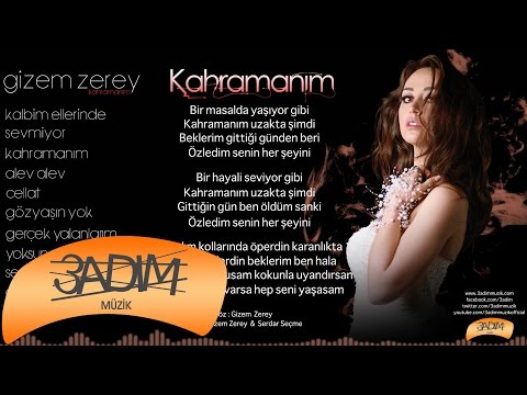 Gizem Zerey - Kahramanım ( Official Lyric Video )