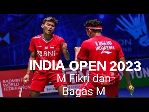 Muhammad Shohibul Fikri/Bagas Maulana Vs Ji Ting Me/Hao Dong Zhou | Badminton India Open 2023
