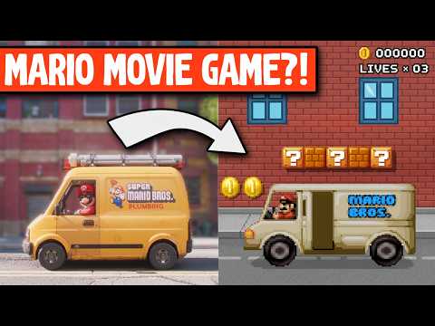 The Super Mario Bros. Movie, but it's a playable video game?!