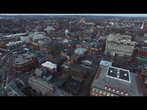 Harvard University - Aerial View 4K