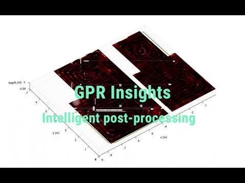 #GPR mapping heating pipe system