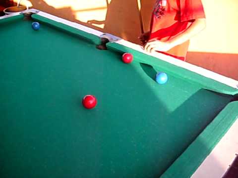 sinuca na favela do po (Gui x Paulo)