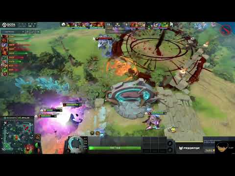 (Dota2) Blacklist Rivalry VS Team Spirit - Game 1 Highlights (Bali Major 2023)