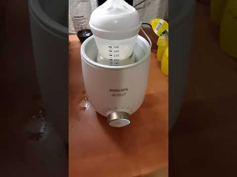 ELEKTROS BUTELIŲ ŠILDYTUVAS Philips video