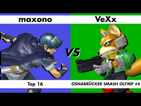 Osnabrücker Smash Olymp #4 - maxono (Marth) vs. VeXx (Fox) Melee Top 16