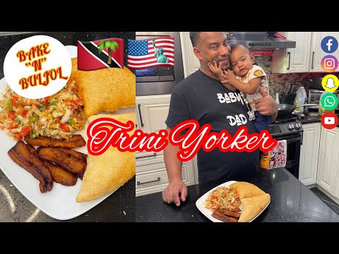 TRINI STYLE  SALT FISH BULJOL & FRY BAKE