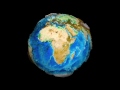 Earth 3D Relief X 100 Topography Bathymetry 4K