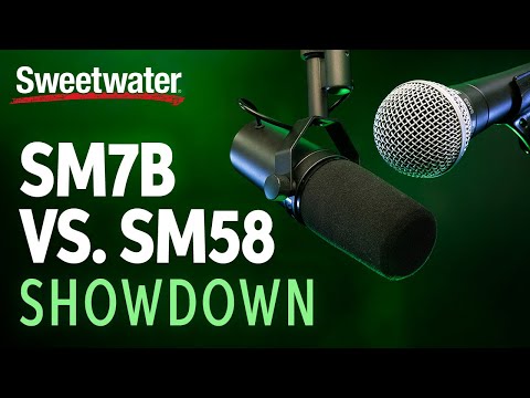 Shure Mic Showdown | SM7B vs. SM58