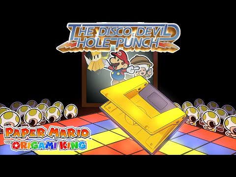 The Disco Devil, Hole Punch WITH LYRICS - Paper Mario: The Origami King Cover