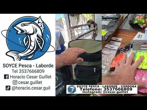 En Laborde COrdoba casa de pesca SOYCE @cesar.guillet tel +54 9 3537 66-6809
