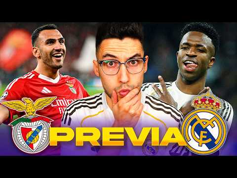 BENFICA vs REAL MADRID THE REMATCH! (PREVIEW and POSSIBLE LINEUPS)
