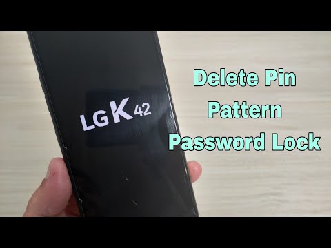 Hard reset Lg K42 /LM-X120EMW/. Remove Pin, Pattern, Password lock.