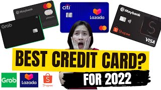 BEST CREDIT CARD FOR 2022 | Grab, Lazada, Shopee? Money Management Series 2022