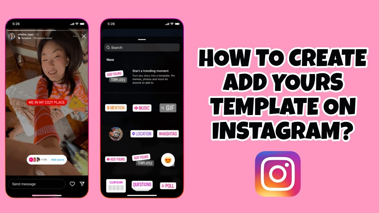 HOW TO CREATE ADD YOURS TEMPLATE ON INSTAGRAM | ADD YOURS TEMPLATES INSTAGRAM