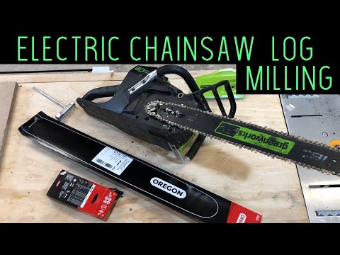 Can Battery Electric Chainsaw mill 22 inch log?