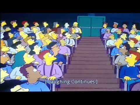 Homer is Laughing