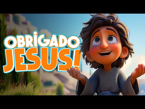 Quero Te Agradecer, Jesus 🙏✨ | Louvor Infantil - Thanksgiving