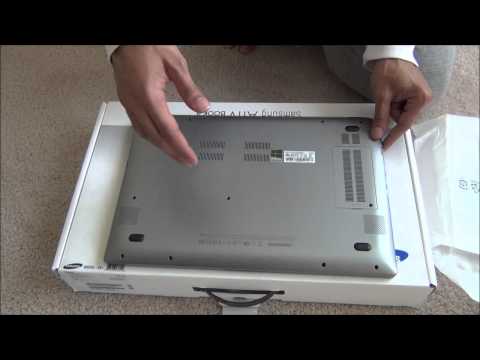 Samsung ATIV Book 8 Unboxing