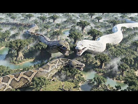 Prehistoric Humans vs Titanoboa: The Deadliest Battle in Ancient History (Episode 19)!