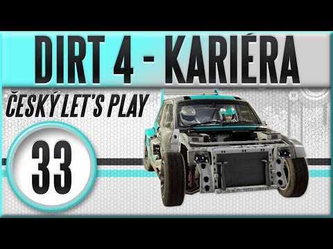 Dirt 4 - Kariéra | #33 | Auto na Šrot + Joyride | CZ Let's Play