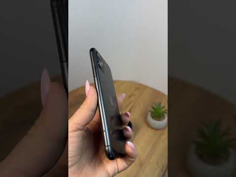 Смартфон iPhone 11, 64 GB, черный, б/у, батарея 79% - фото 1 - id-p2764850488