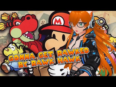 [Paper Mario: The Thousand Year Door] Gonna Get Rawked By Rawk Hawk (Spoiler Warning)