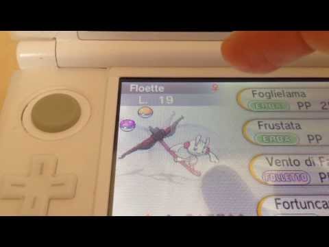 Pokemon X and Y -  Floette di AZ shiny  !!!