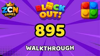 Block Out Level 895 Walkthrough | Full Solution