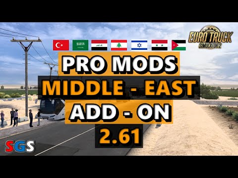 |ETS2 1.44| ProMods Middle East 2.61 Update Release!