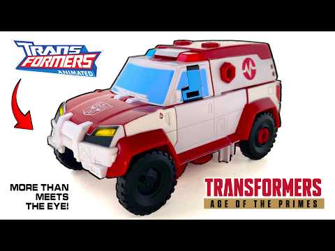 Animated is BACK! Transformers AGE OF THE PRIMES Deluxe Class RATCHET Review! (2026)